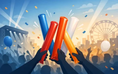 Inflatable Cheering Sticks That Lift Any Event