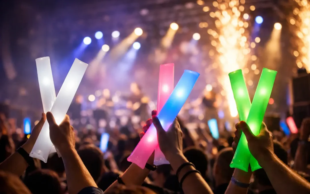 LED Thundersticks for Concerts That Pop