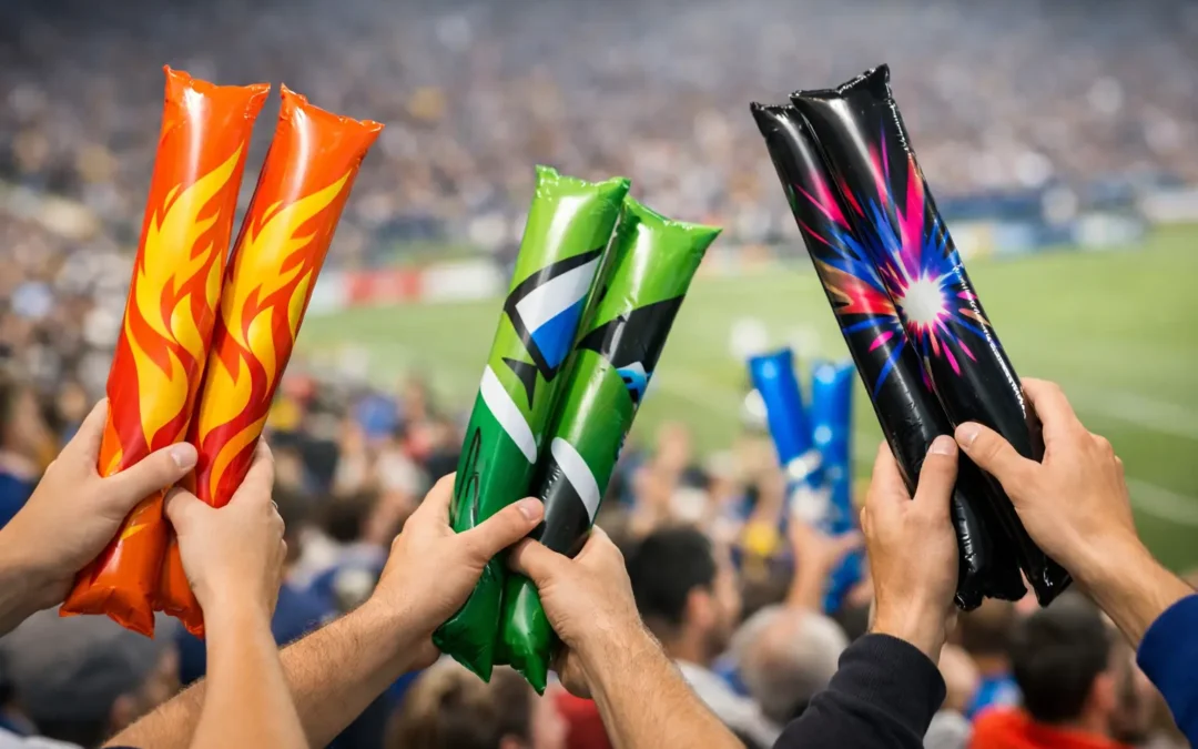 Rally Cheering Sticks Custom Print That Pops