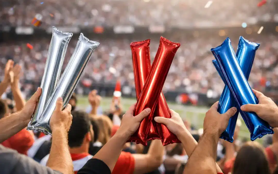 Foil Thundersticks for Crowds That Want Attention
